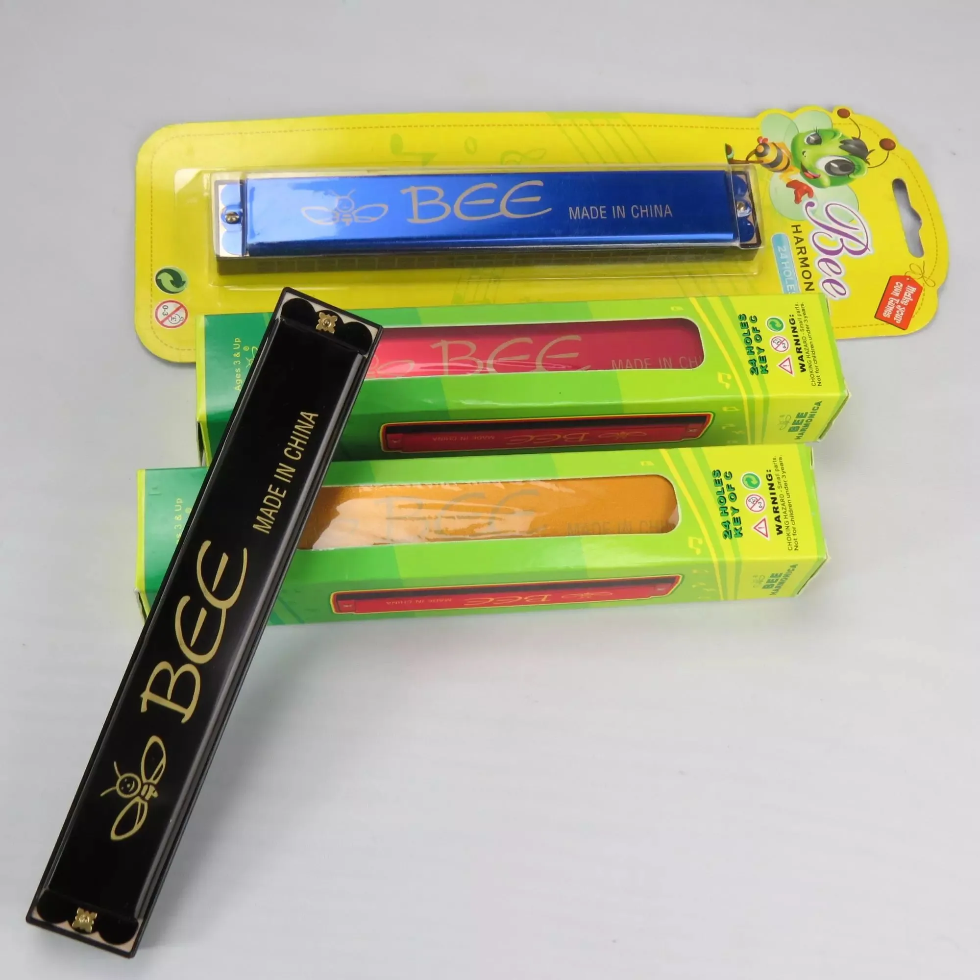 Bee 24 Holes Harmonica Mouth Organ - image 4
