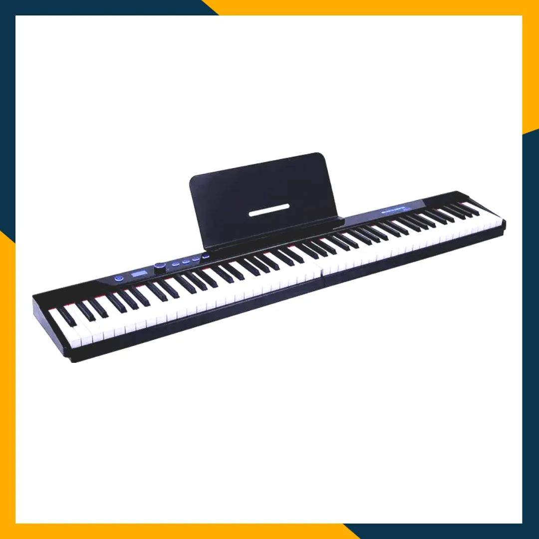 N-AUDIO Piano 88-Keys Foldable, Portable, Multifunctional