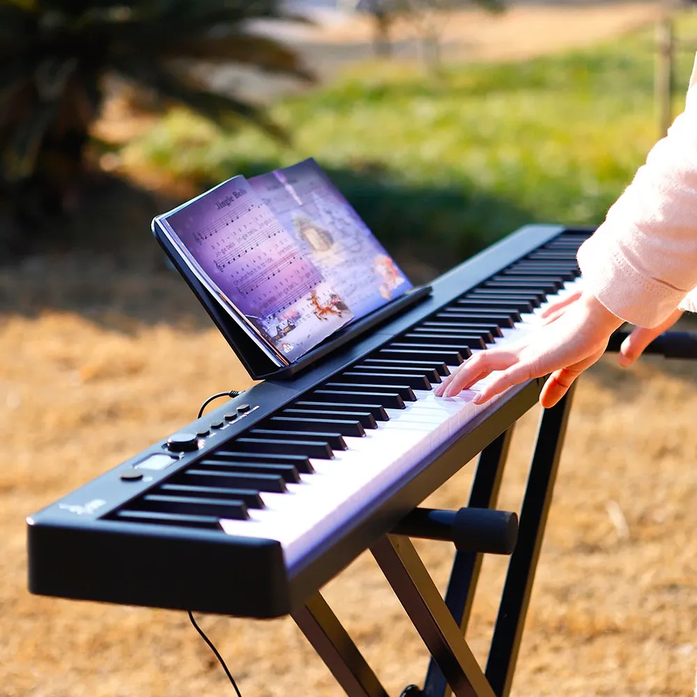 N-AUDIO Piano 88-Keys Foldable, Portable, Multifunctional - image 5