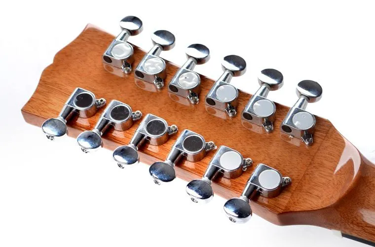 Deviser 12 String Semi-Acoustic Guitar - image 3