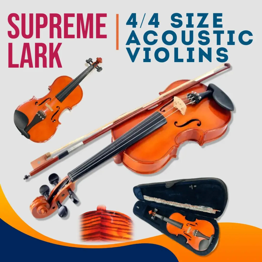 SUPREME LARK Violin 4/4 Natural Colour High Quality
