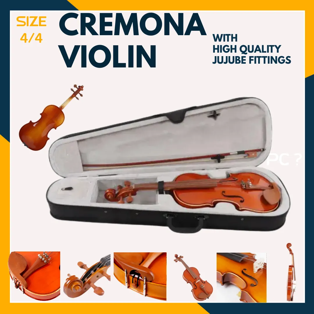 Cremona Acoustic Spruce Top Solid Wood Maple Violin