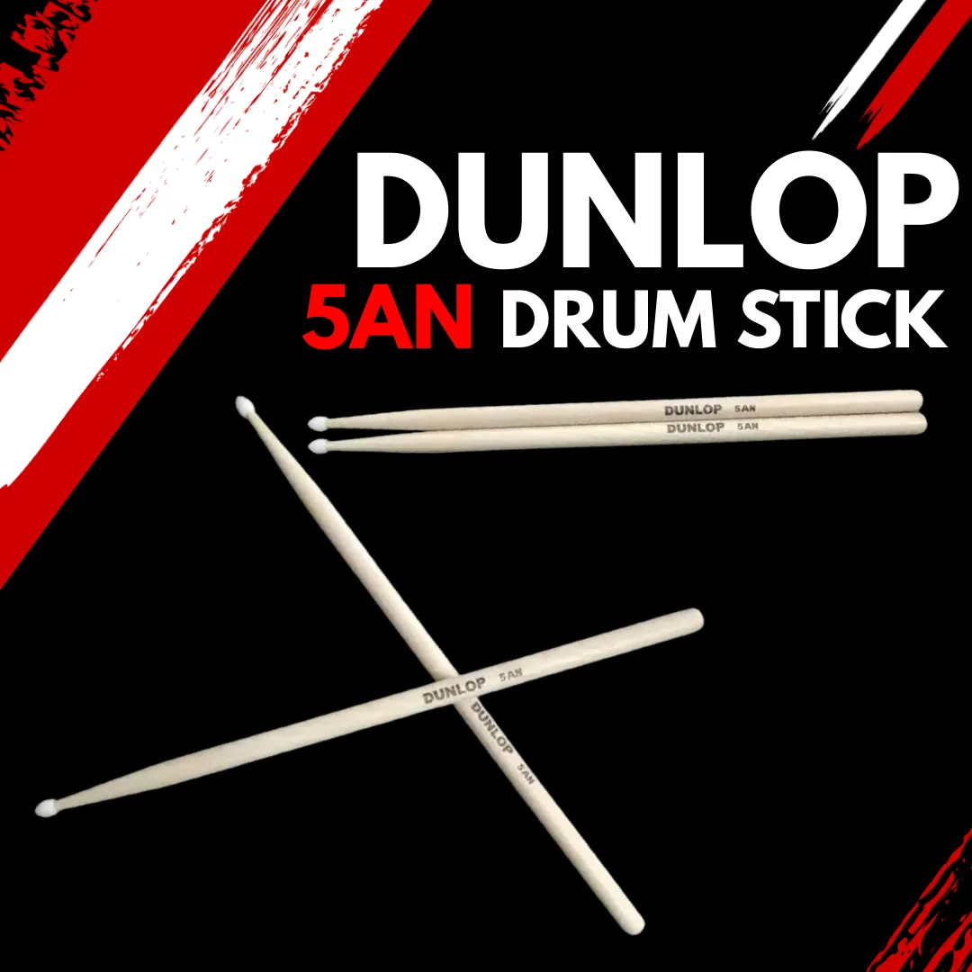 DUNLOP 5AN Drumsticks Oval Nylon Tip