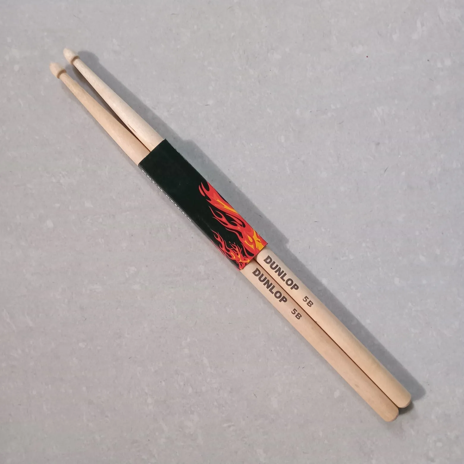DUNLOP 5B Drumsticks, Oval Wooden Tip - image 2