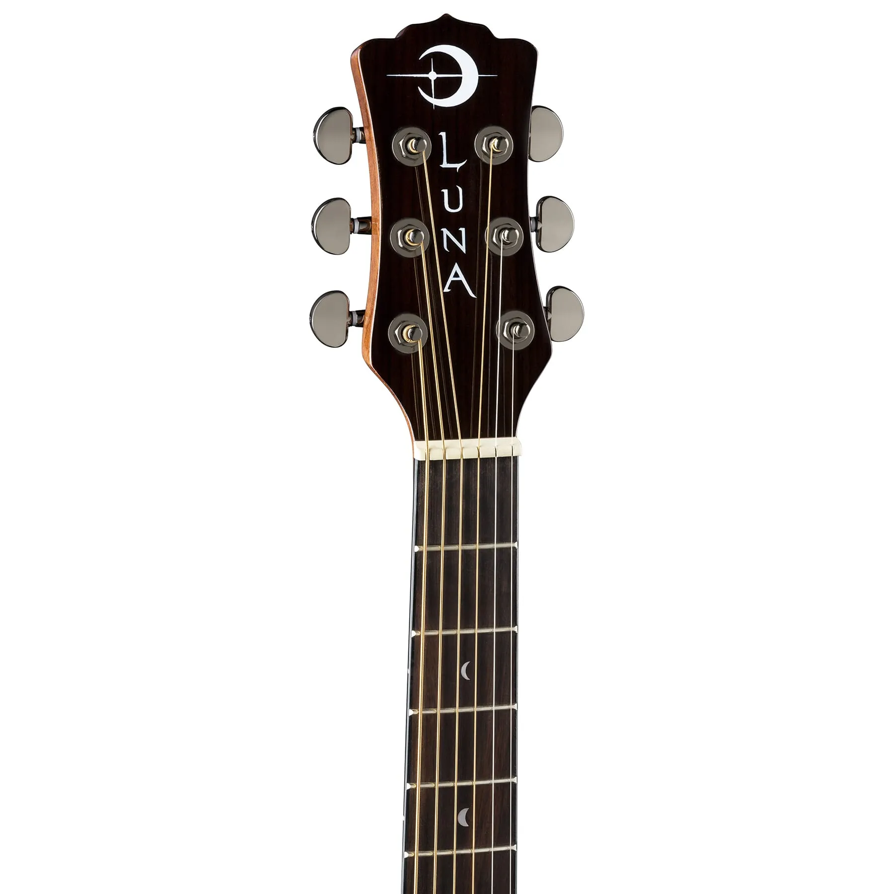 LUNA Gypsy Spalt Solid Wood Acoustic Guitar - image 4