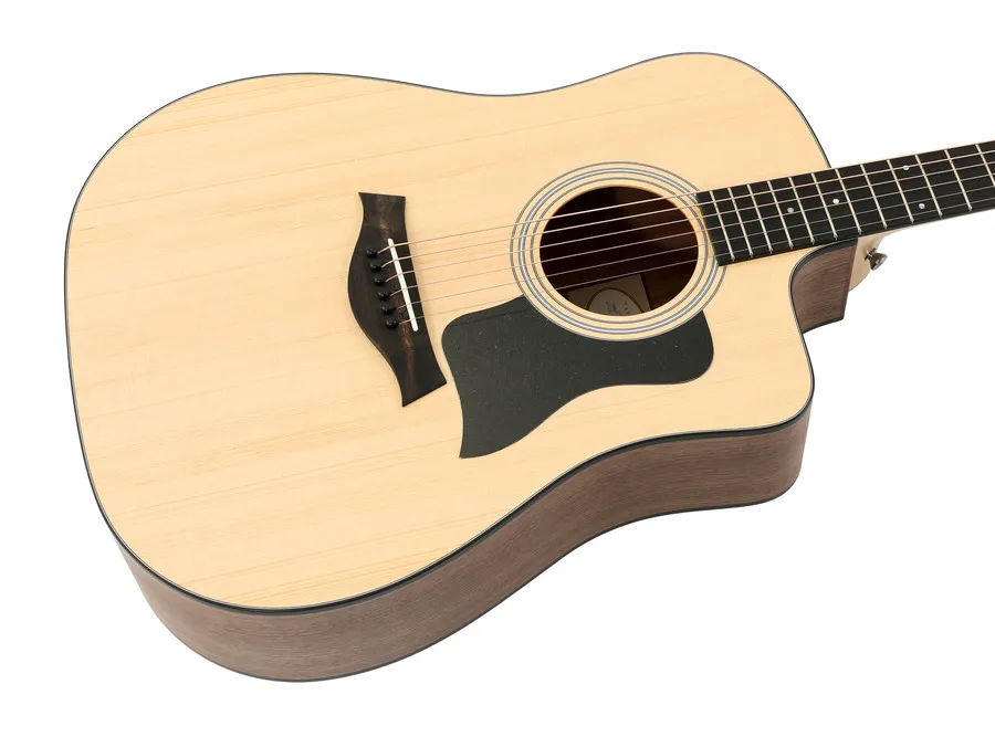 Taylor 110CE Layered Walnut Dreadnought Cutaway Guitar - image 4
