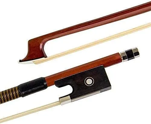 AMZZ 4/4 Violin Bow Brazilwood Octagonal Stick Ebony Frog - image 2