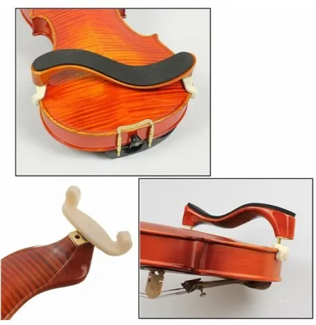 Neutral Mach One Violin Shoulder Rest 4/4 3/4 Flame Maple - image 2