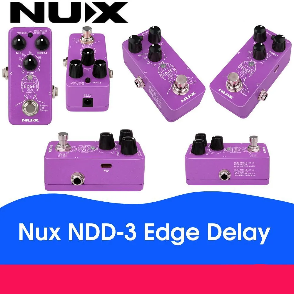 NUX NDD-3 Mini Core Series Edge Delay Guitar Pedal