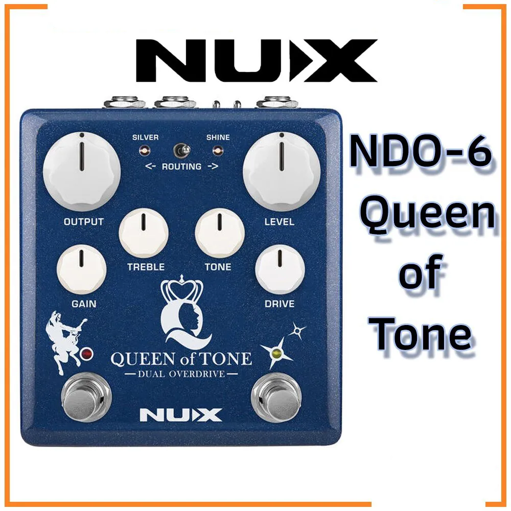 NUX NDO-6 Queen of Tone Dual Overdrive Pedal