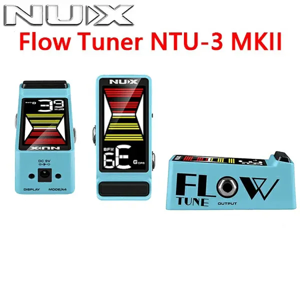NUX NTU-3 MKII Flow Tune Compact Large Screen Pedal
