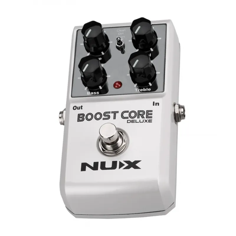Nux Boost Core Deluxe Guitar Booster Pedal Clean Drive Spark - image 2
