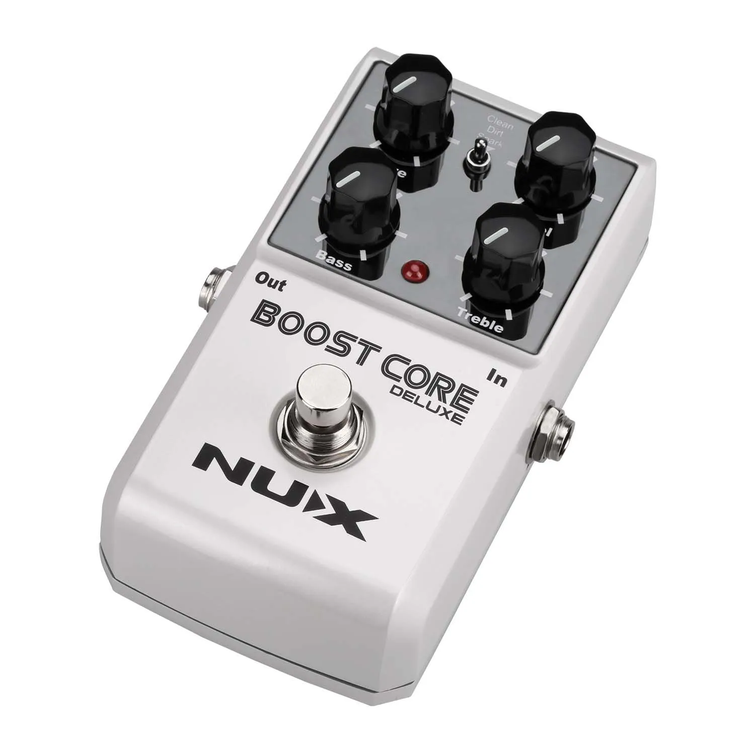 Nux Boost Core Deluxe Guitar Booster Pedal Clean Drive Spark - image 4