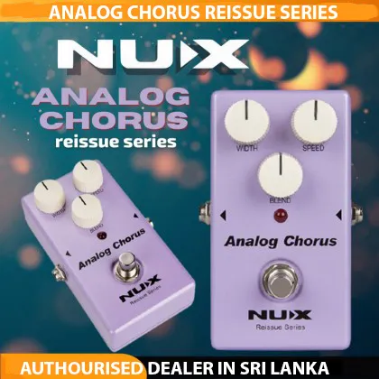 NUX Analog Chorus Reissue Pedal Pure Analog BBD Circuit