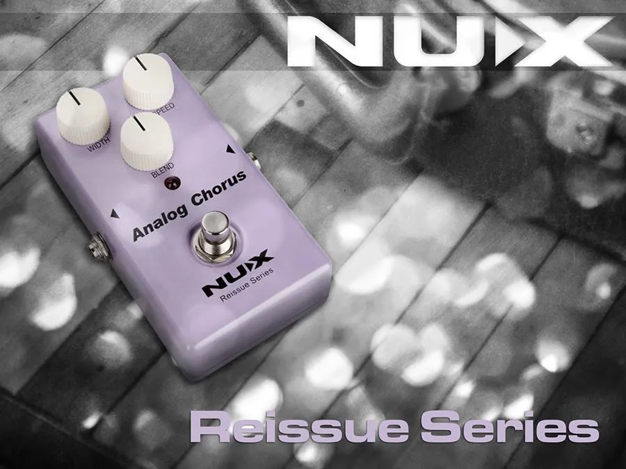 NUX Analog Chorus Reissue Pedal Pure Analog BBD Circuit - image 3