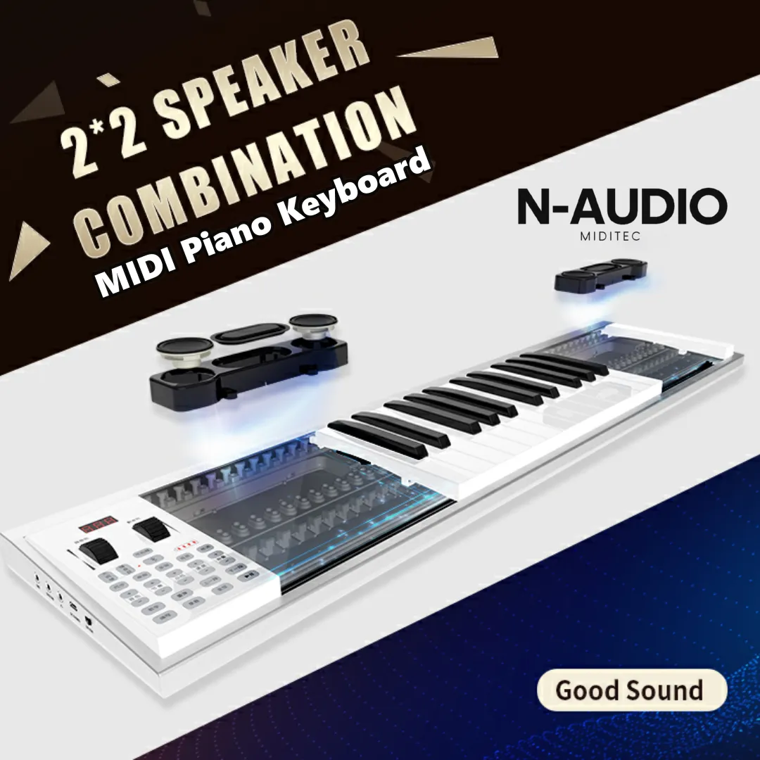 N-AUDIO MIDITEC 37 Key Upgraded Portable Electric Piano - image 6