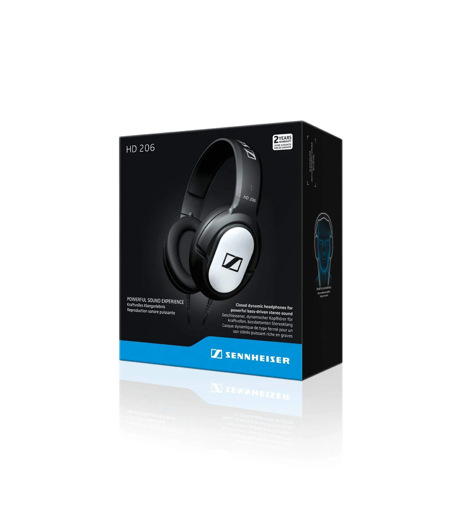 SENNHEISER HD 206 Closed-Back Over Ear Headphones - image 7