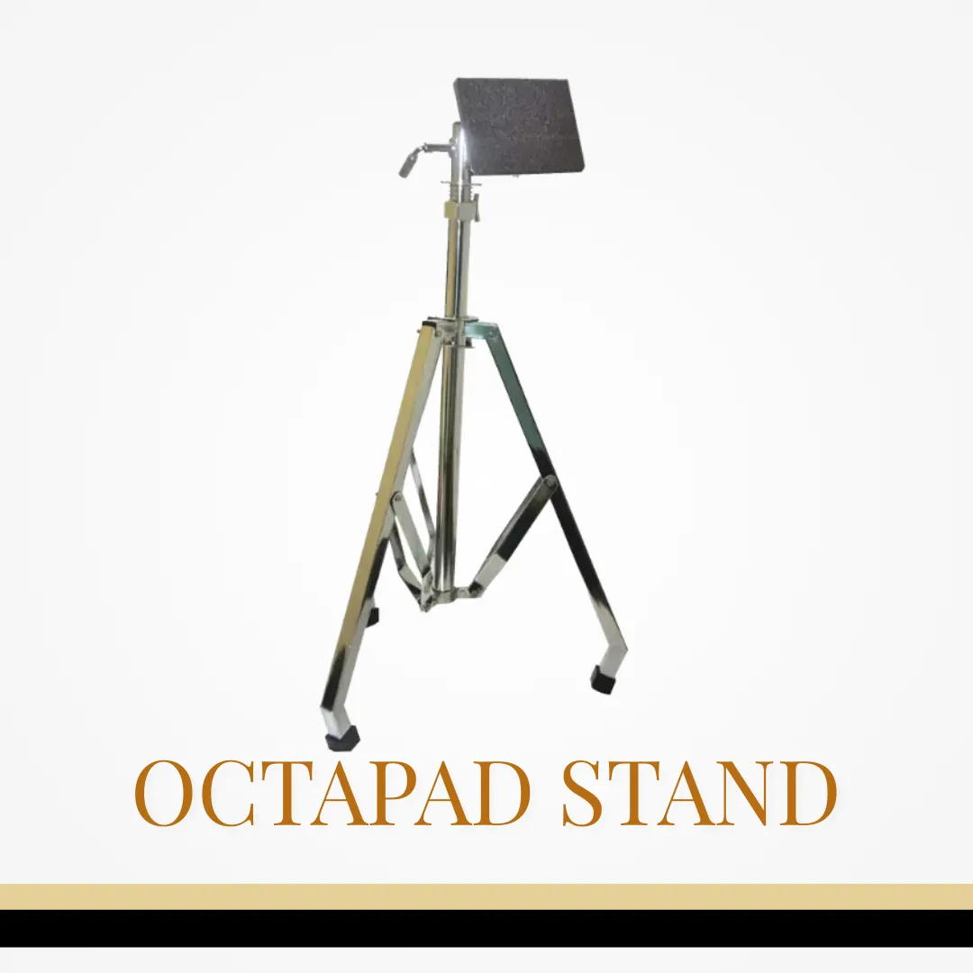 Generic Silver Adjustable Electronic Percussion Octapad Stand