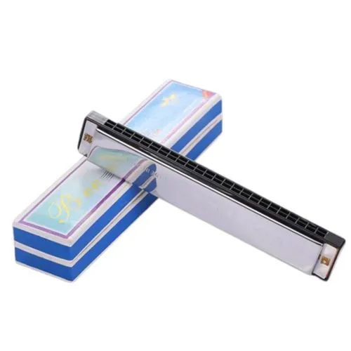 BEE Harmonica Mouth Organ 24 Holes with 48 Tones - image 2