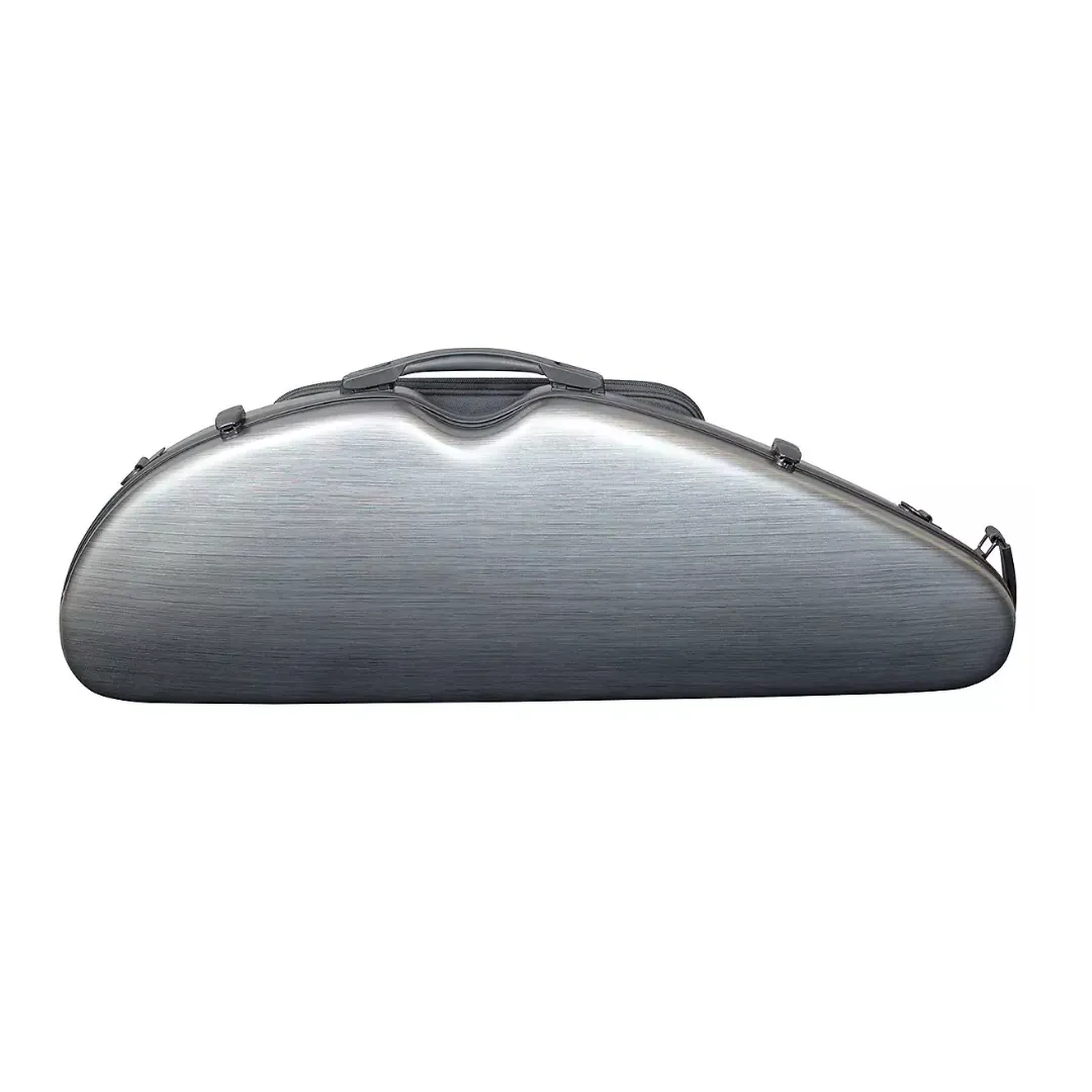 Generic Half Moon Violin Case 4/4 Mixed Carbon Fiber