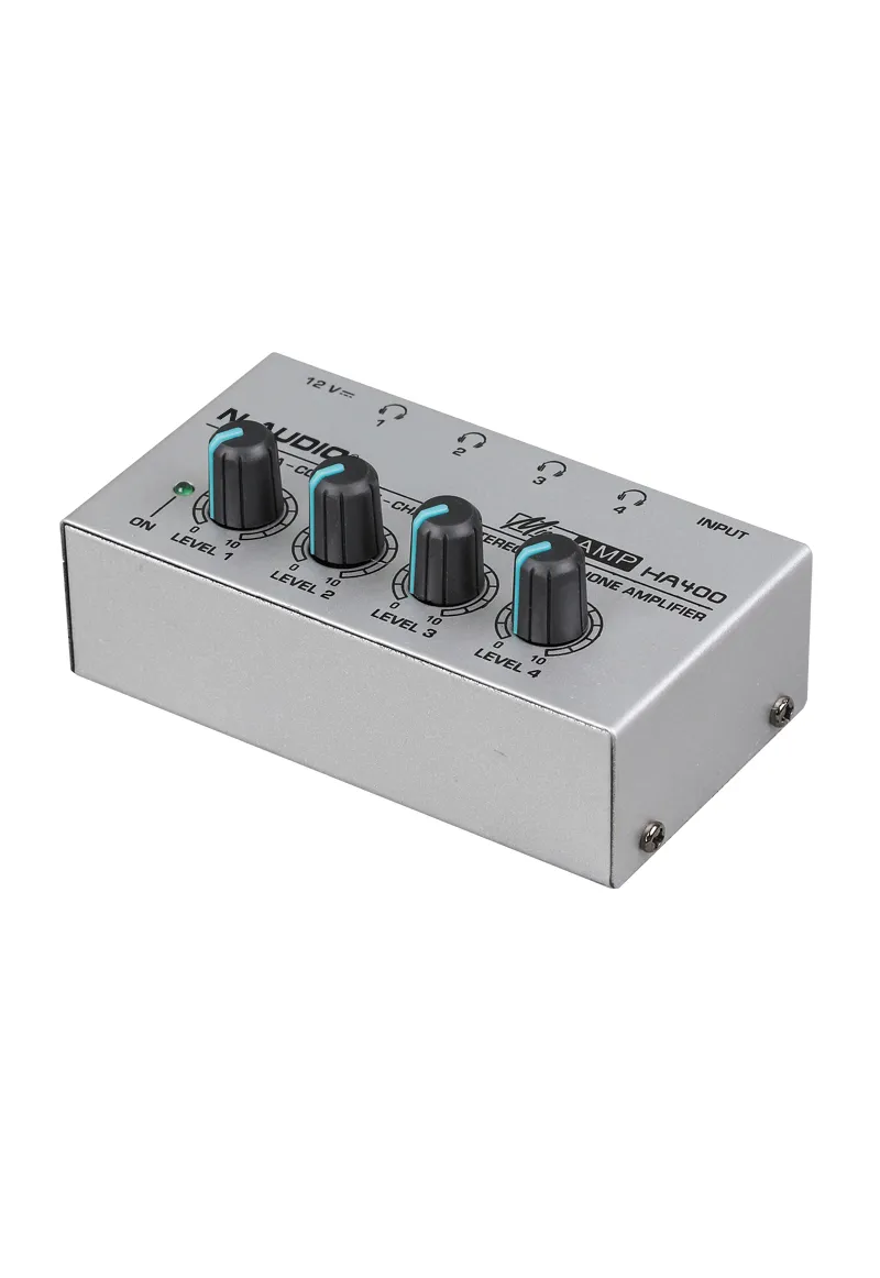 N Audio HA400 4 Channels Mini Audio Stereo Headphone Amplifier - image 4