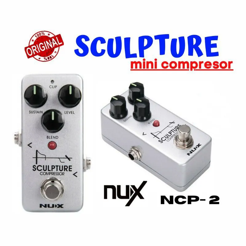 NUX NCP-2 Sculpture Compressor Guitar Effect Pedal - image 5