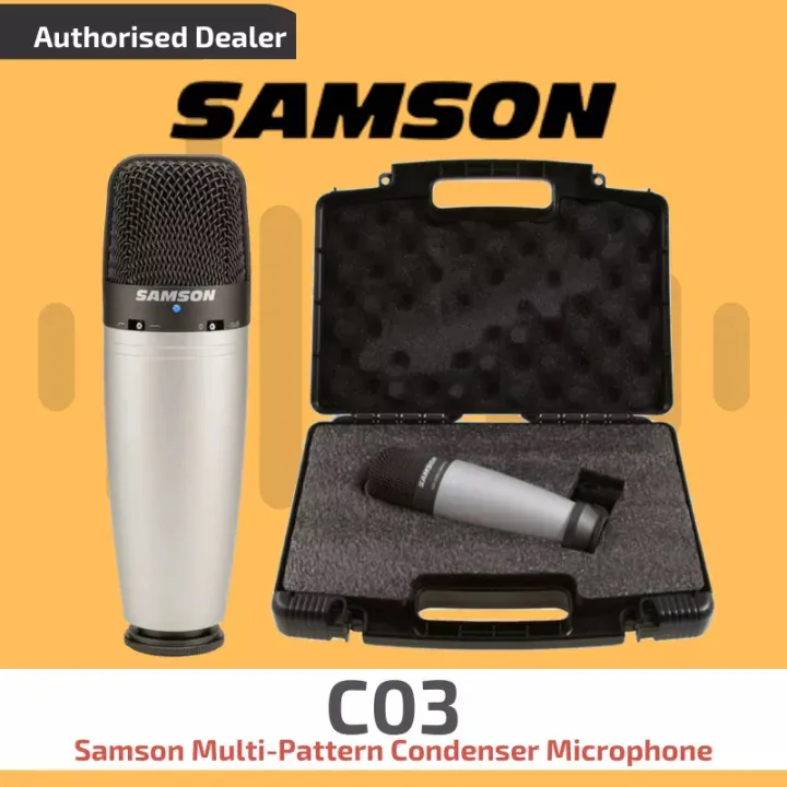 Samson C03 Large-Diaphragm Cardioid Studio Condenser