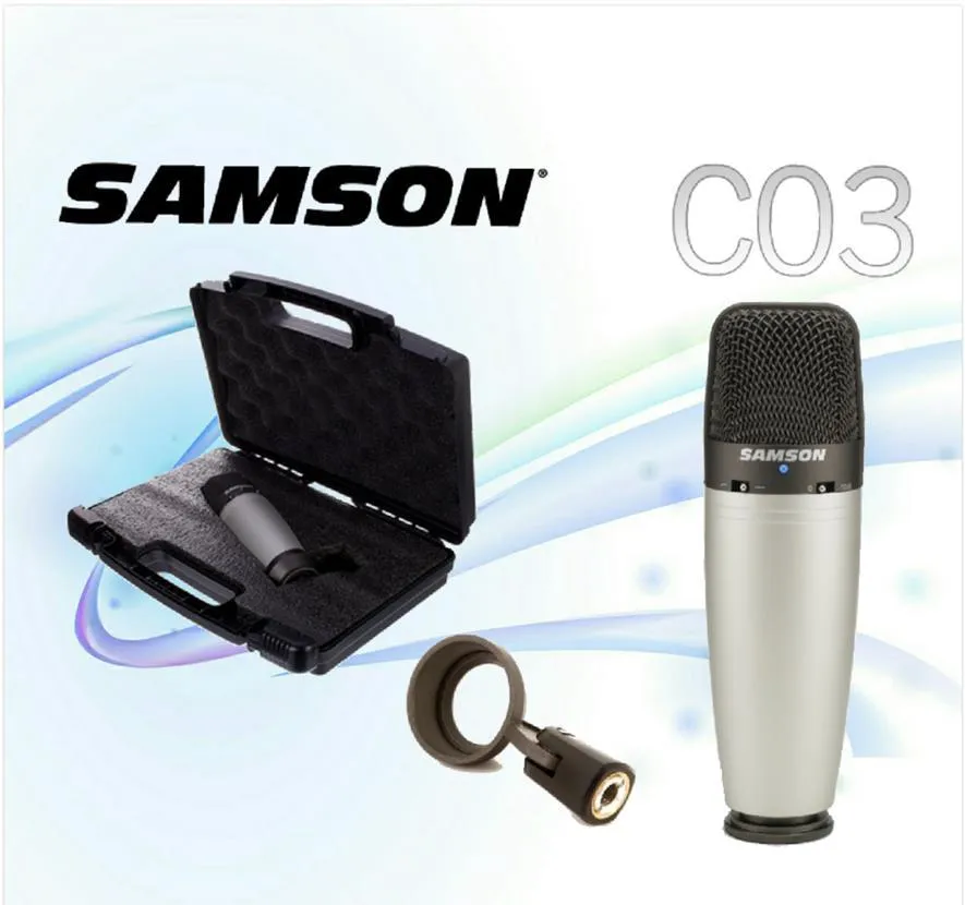Samson C03 Large-Diaphragm Cardioid Studio Condenser - image 4