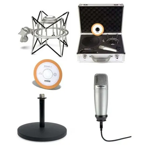 Samson C03U USB Recording/Podcasting Microphone Package