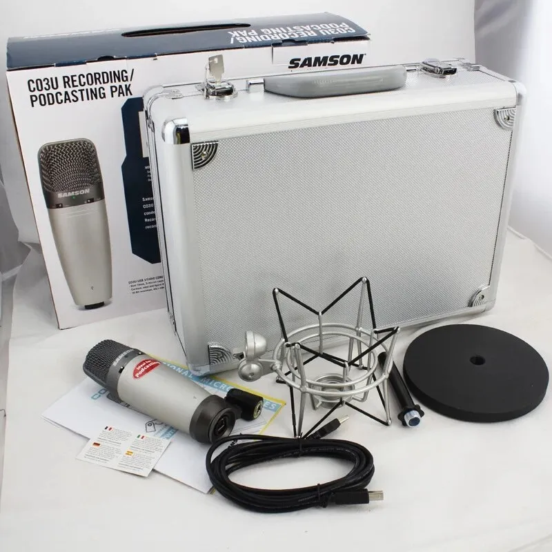 Samson C03U USB Recording/Podcasting Microphone Package - image 4