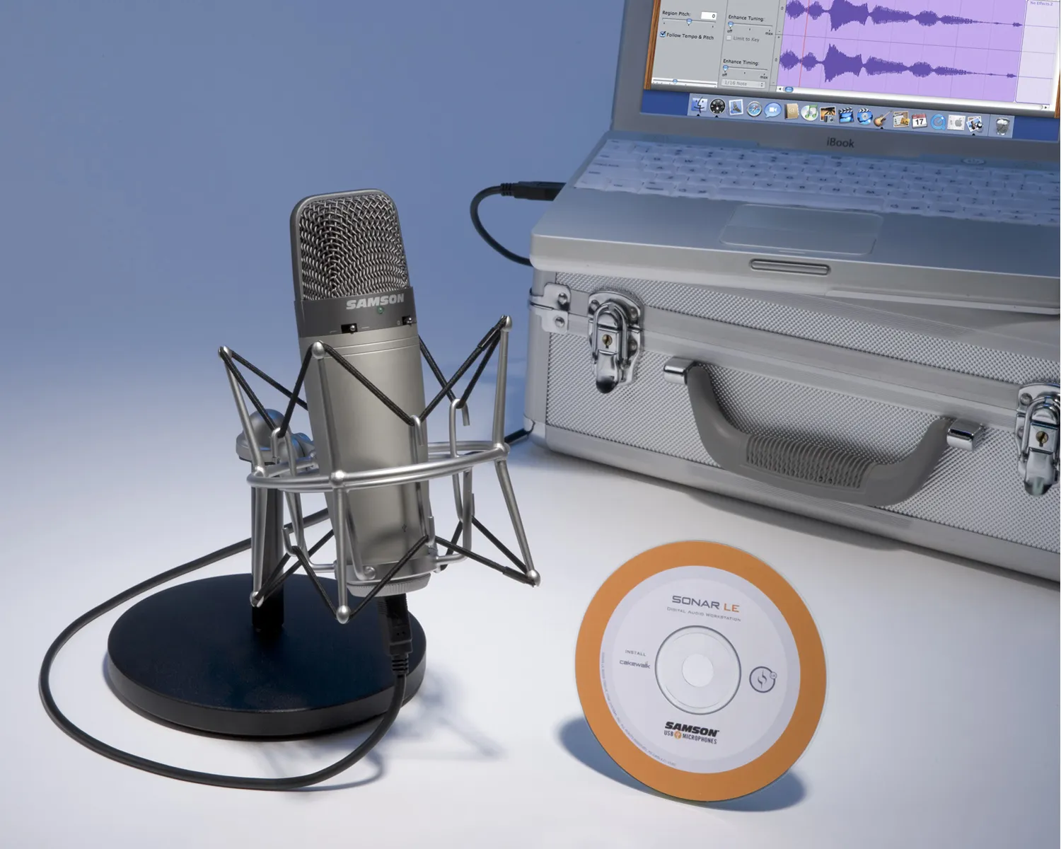 Samson C03U USB Recording/Podcasting Microphone Package - image 5