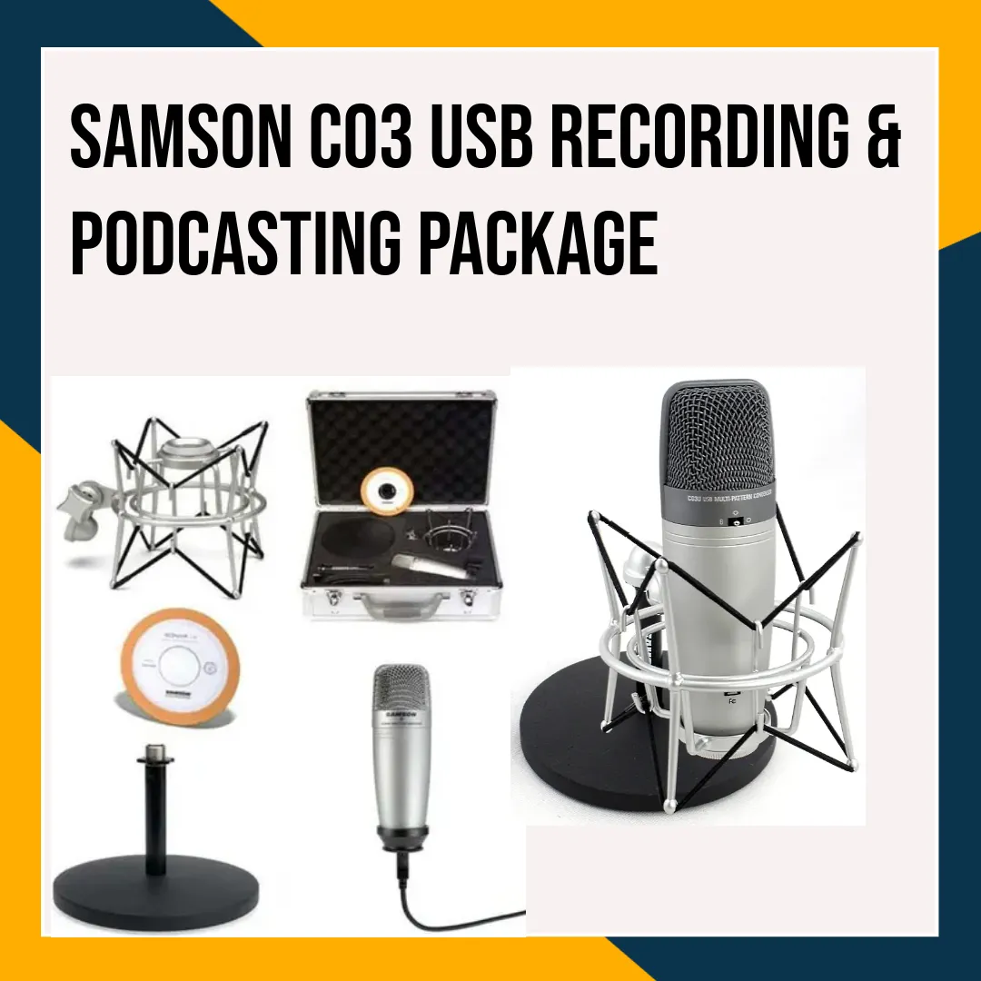 Samson C03U USB Recording/Podcasting Microphone Package - image 7