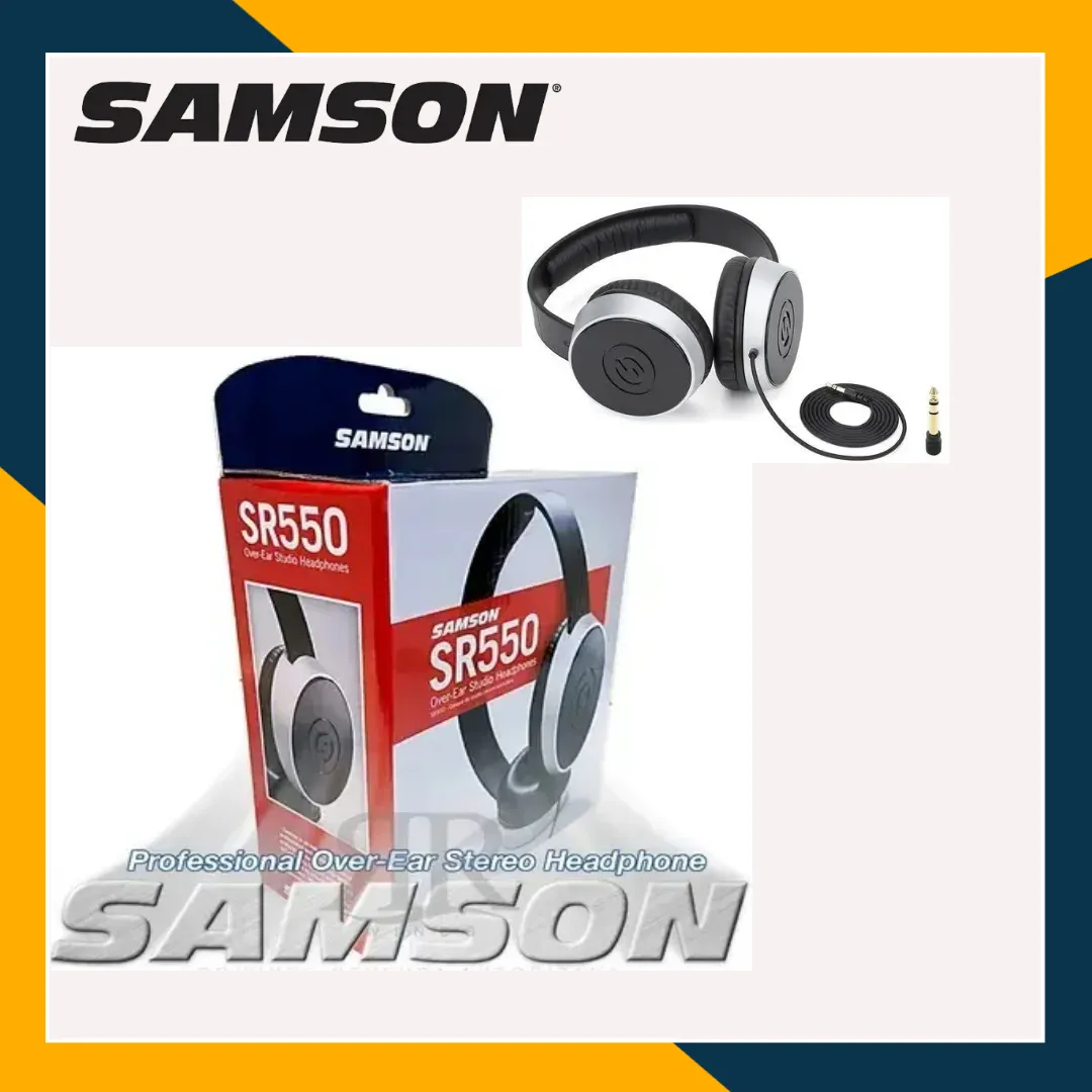 Samson SR550 Over-Ear Studio Headphones - image 1