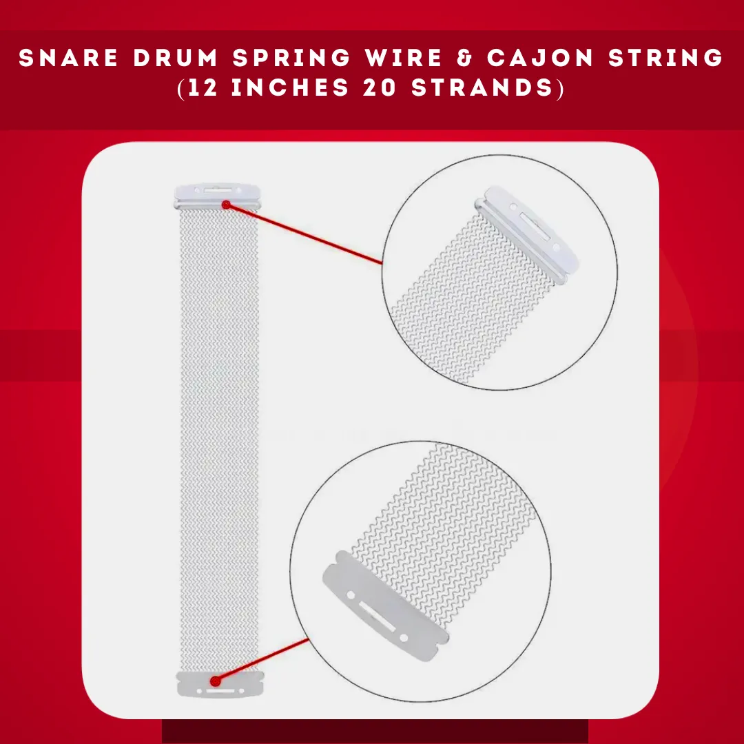 Generic Snare Drum Spring Wire & Cajon String 12 Inch 20 St - image 3