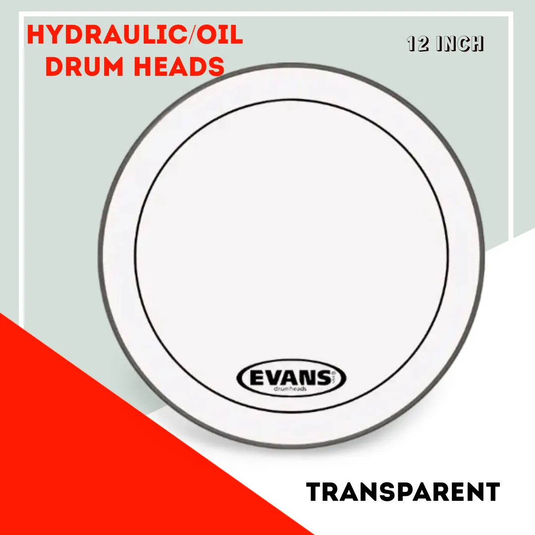 EVANS Hydraulic Oil Drum Skin Heads Size 12-24 Inch - image 2
