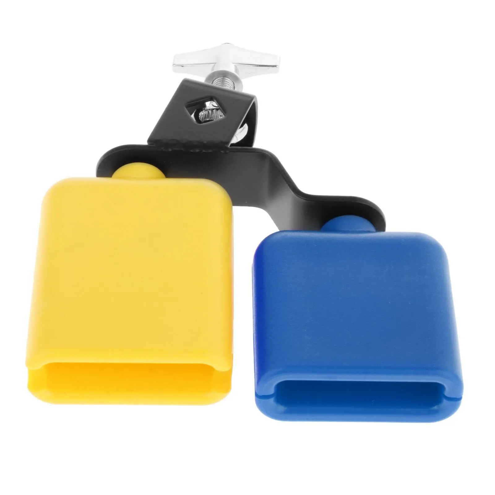 Generic Cow Bell Drum Set Low High Pitched Multicolor Percussion