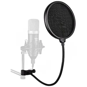 Generic 360 Gooseneck Black Pop Filter