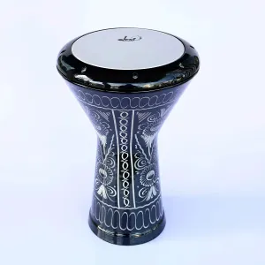 Egyptian Darbuka Drum Black