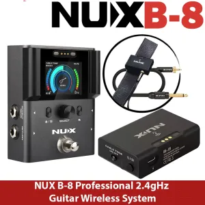 NUX B-8 Professional 2.4gHz Guitar Wireless System