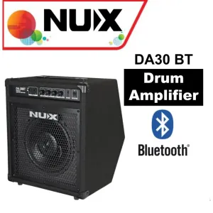 NUX DA-30BT Bluetooth Personal Drum Monitor Amplifier