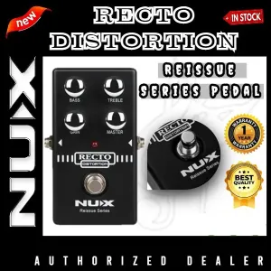 NUX Recto Distortion Guitar Effect Pedal Heavy Distortion
