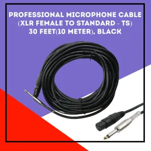 Generic Microphone Cable XLR to TS 30ft