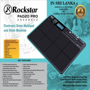 Rockstar PAD20 PRO Advanced Octa pad Electronic Drum