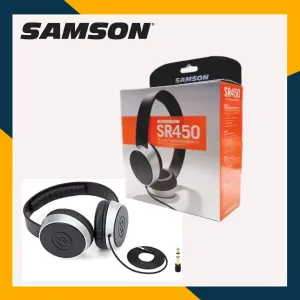 Samson SR450 Closed Back On-Ear Studio Headphones