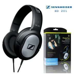 Sennheiser HD201 3.5mm Black Headphones