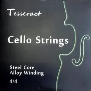 Tesseract Steel Core Cello 4 String 4/4 Full Set