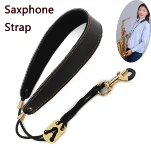 Generic Saxophone Neck Strap Adjustable Black
