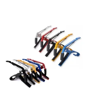 Generic Quick Change Metal Guitar Capo Blue Low Tension