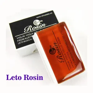 Leto 603 Rosin for Violin Viola Cello, Light Low Dust