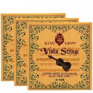 King Lion Violin String Copper-Nickel Alloy Wound